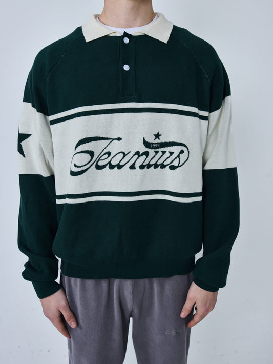 Jeanius Polo Knit Green