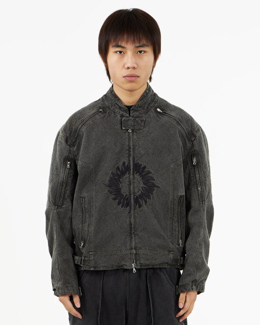 Adwoa charcoal biker XL