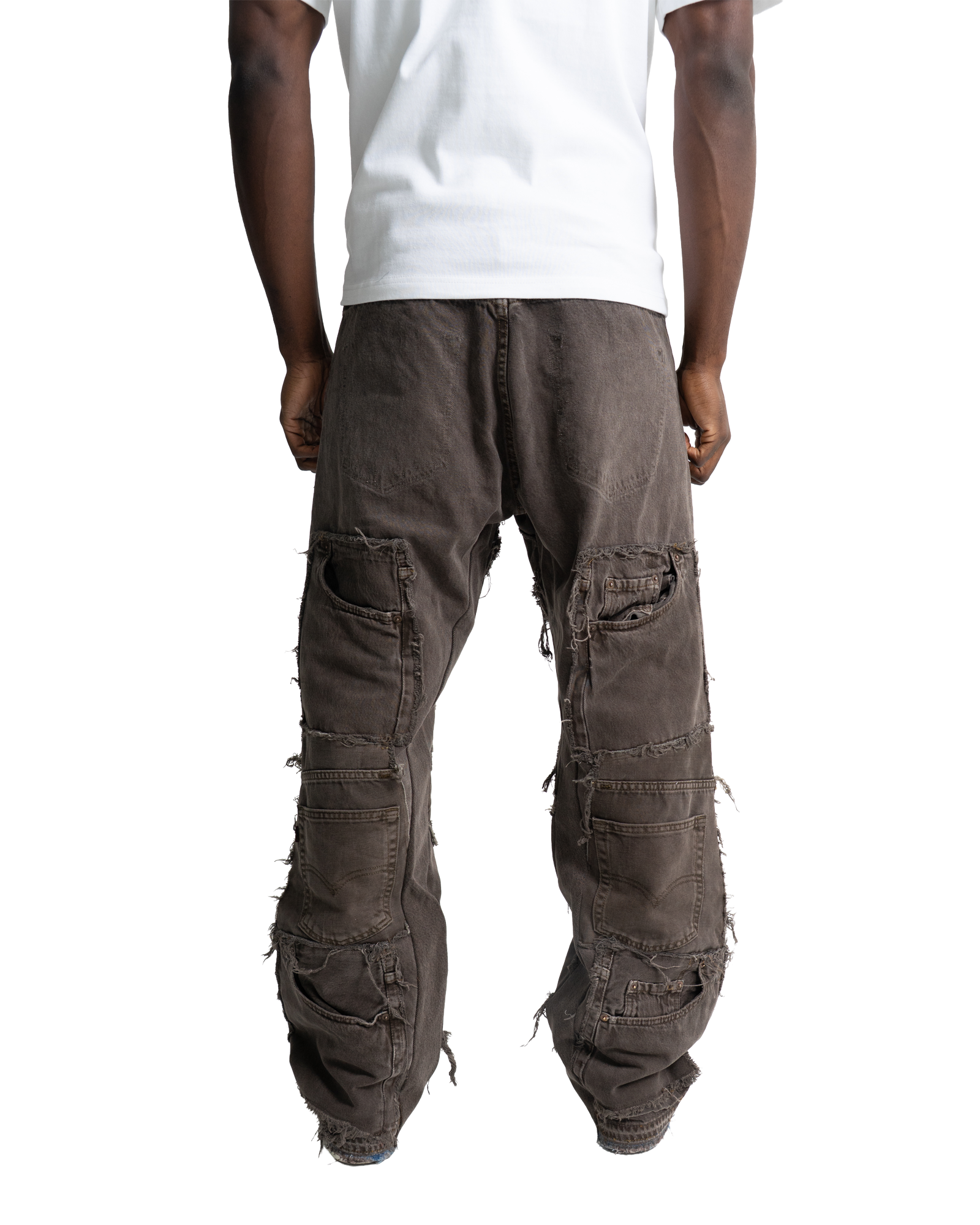 Patchwork Denim Brown-thumbmail-3