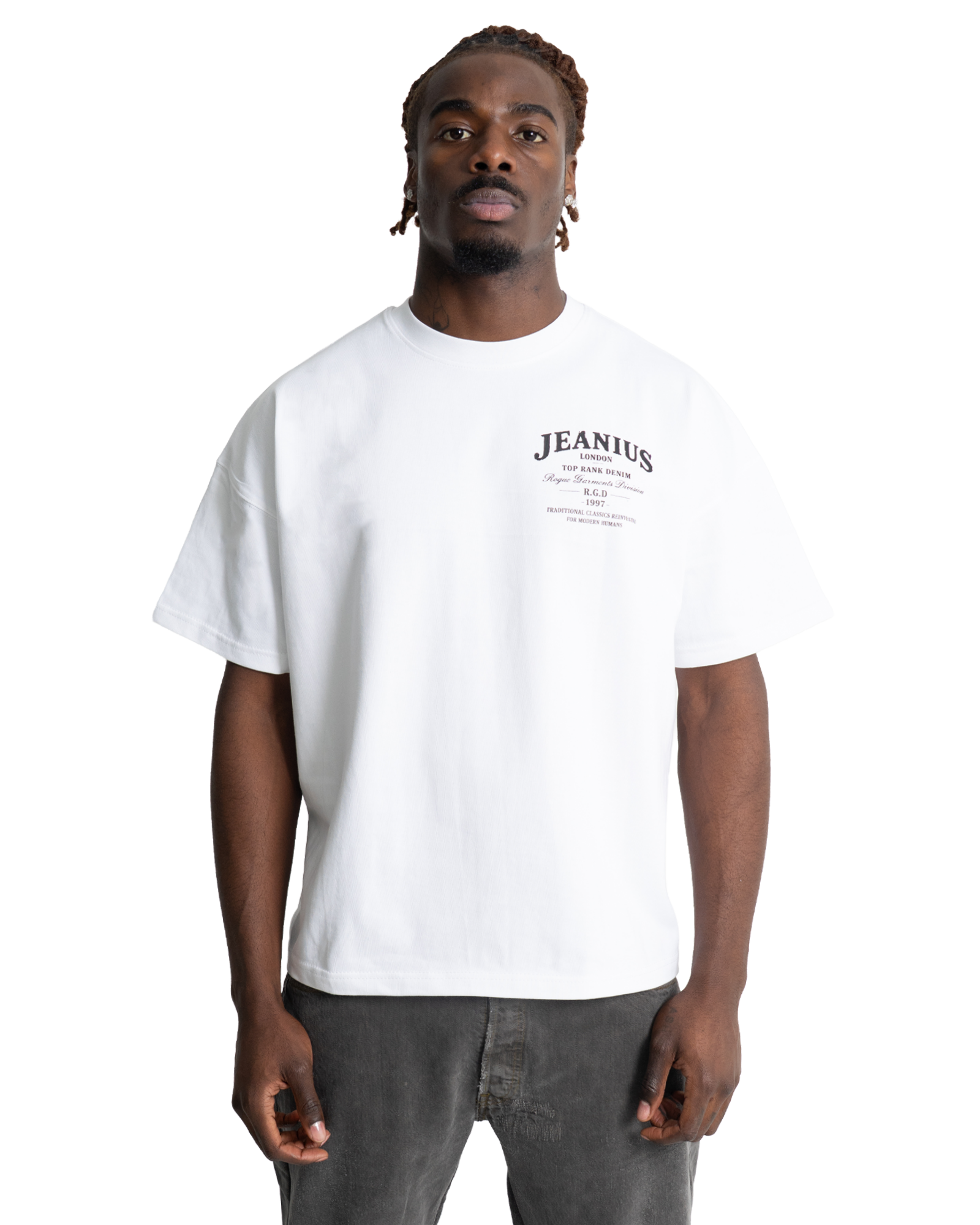 Top Rank T Shirt White