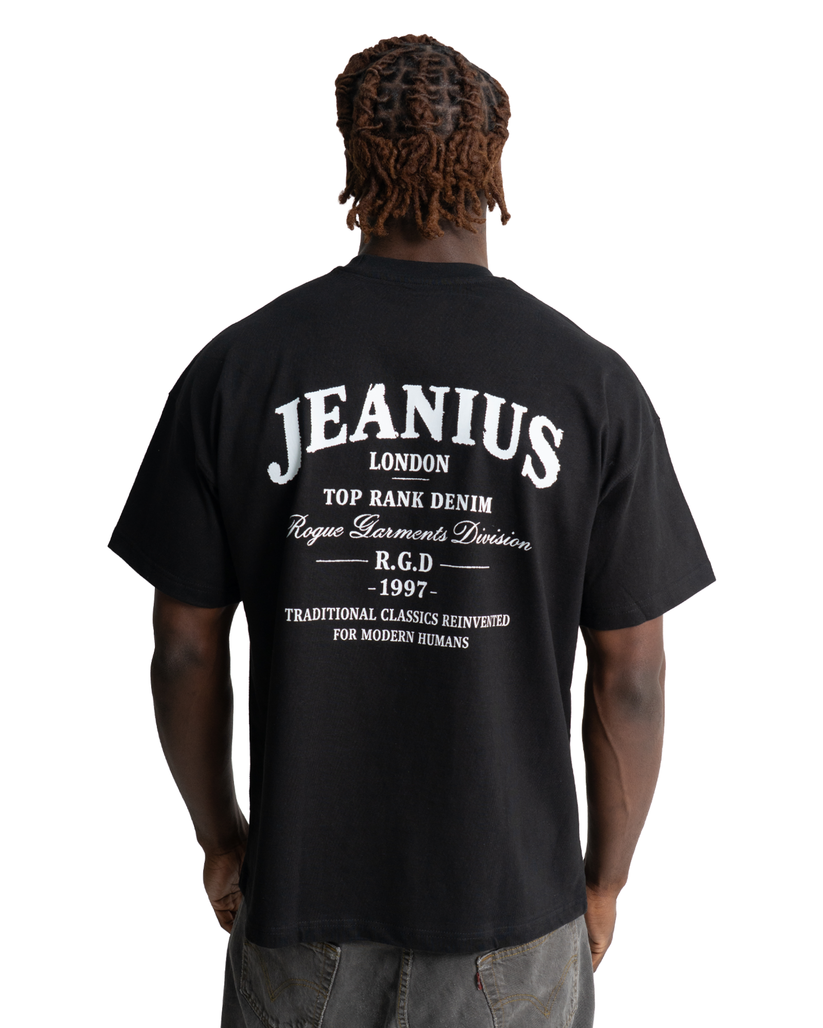 Top Rank T Shirt Black