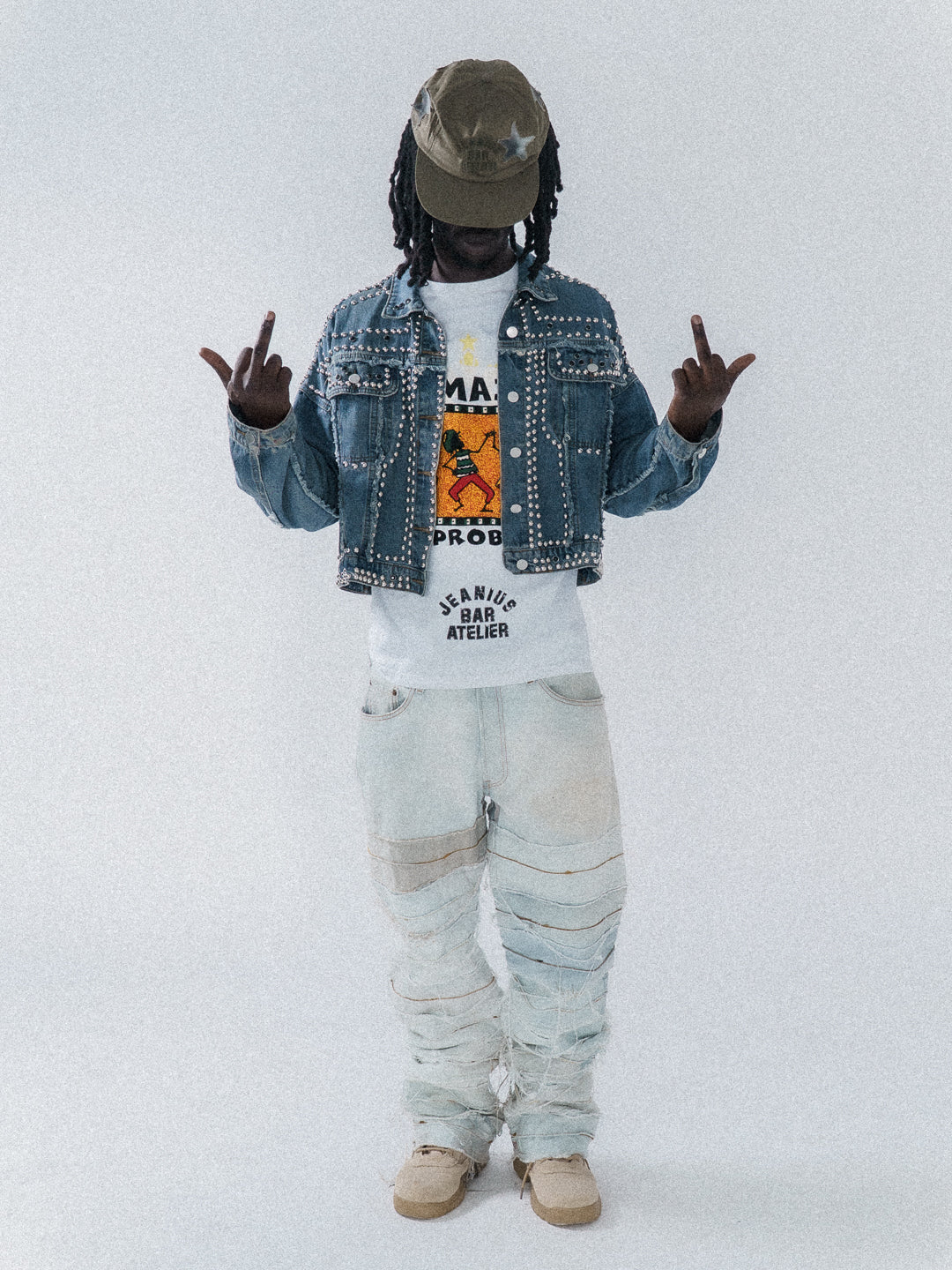 1of1 Patchwork T Shirt Jamaica Atelier