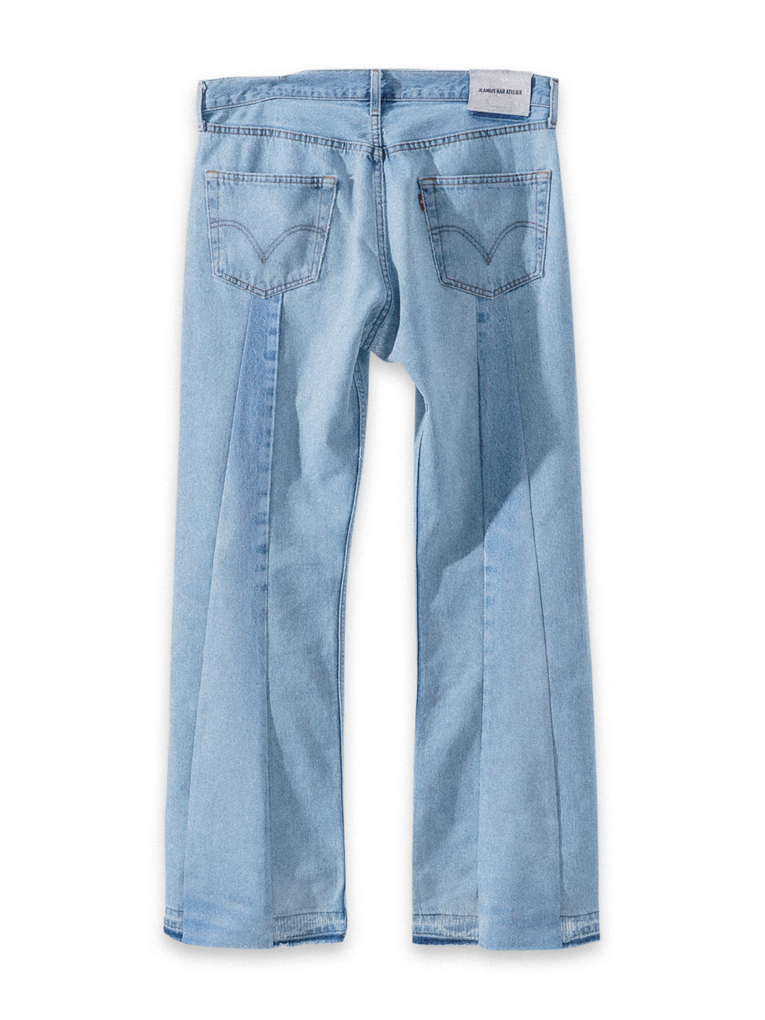 1of1 Blue Rhinestone Jeanius Denim