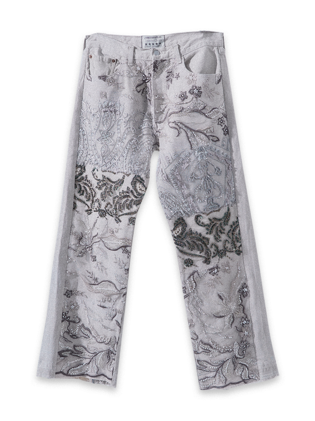 1of1 Stone Beaded Denim