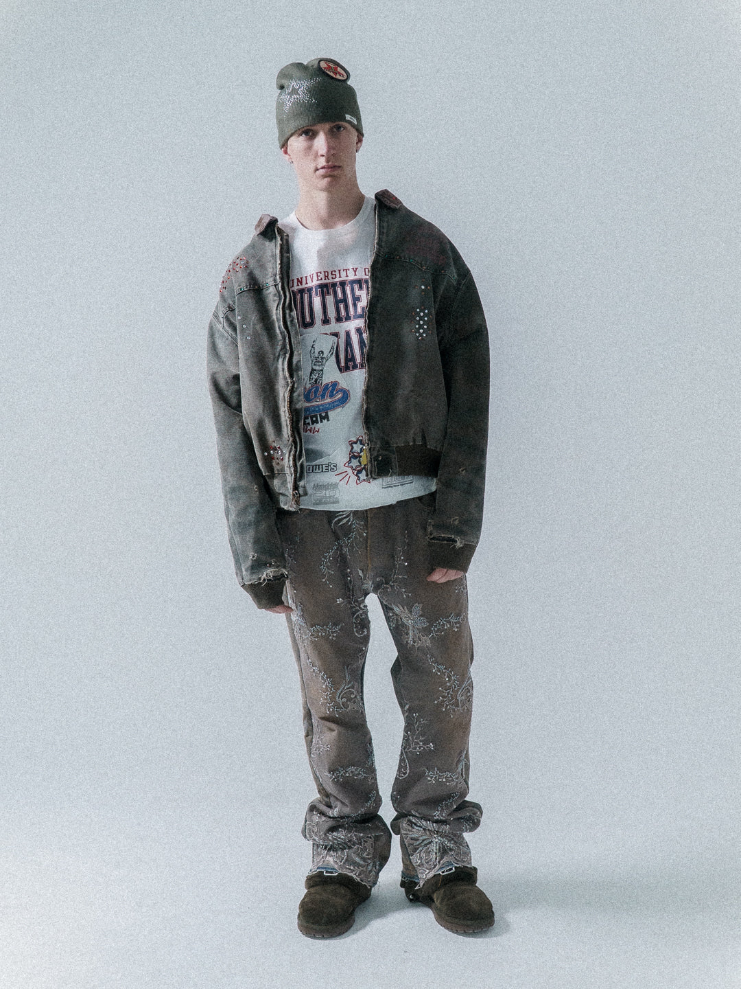 1of1 Oil Wash Bead Denim