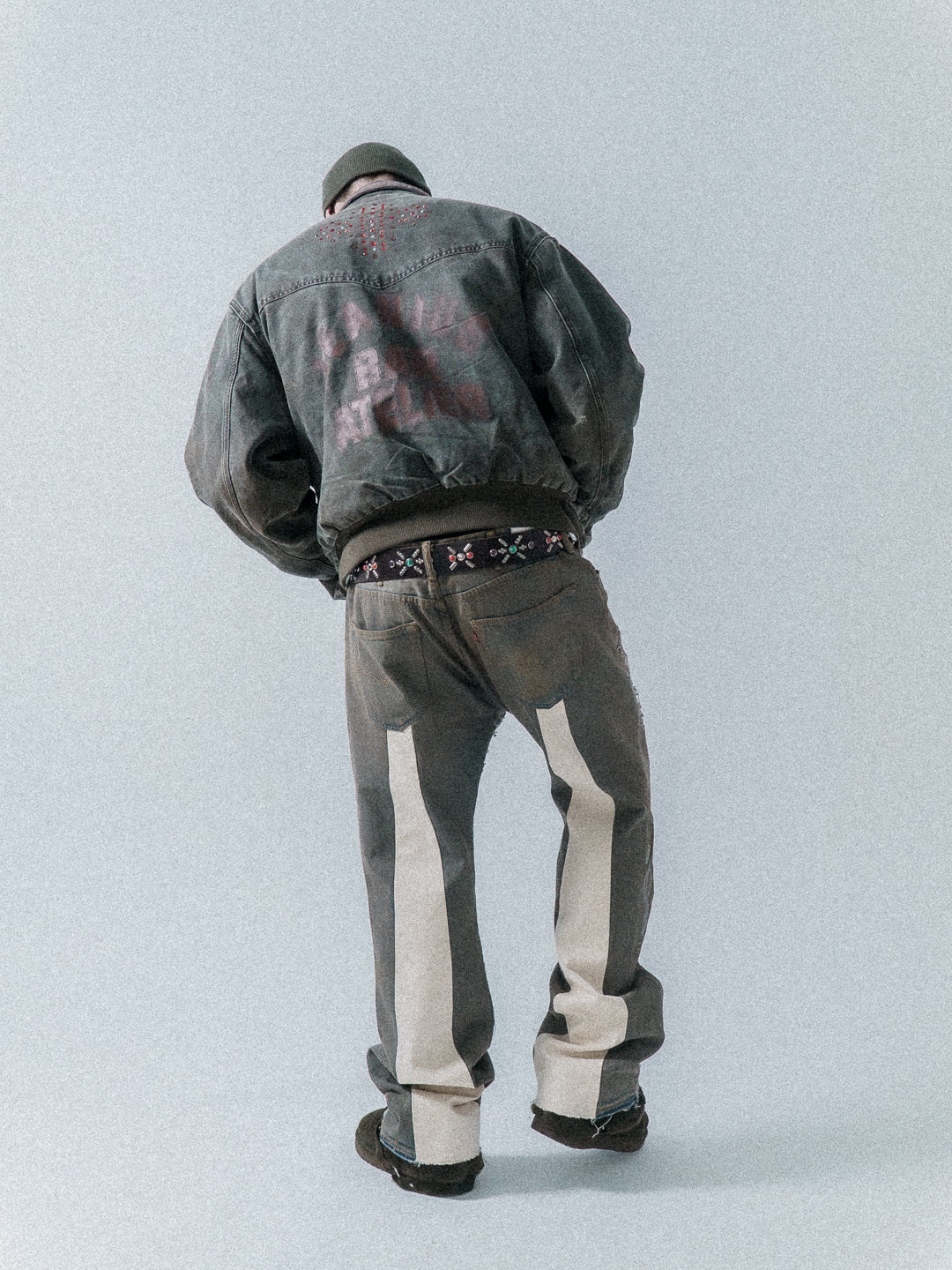 1of1 Oil Wash Bead Denim