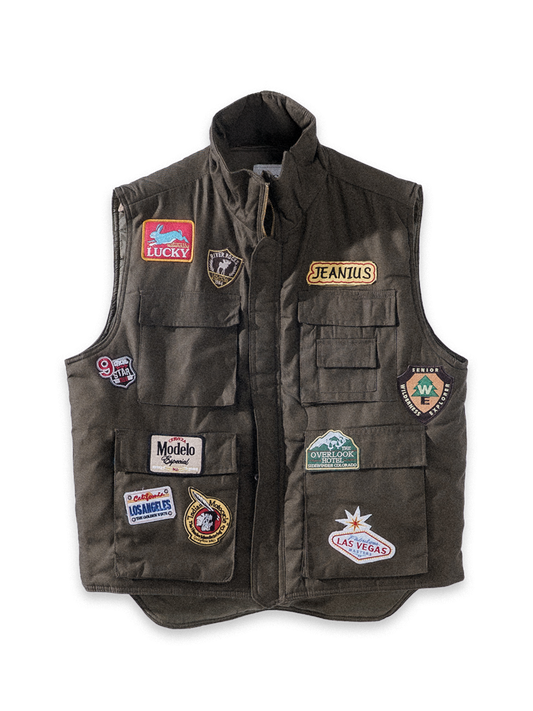 1of1 Khaki Multi Patch Gilet