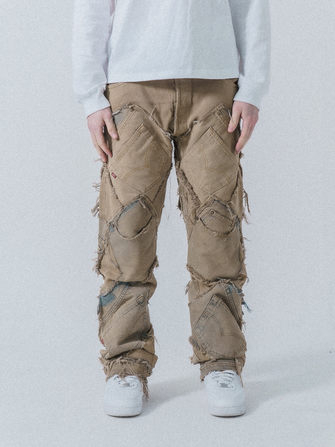 Sandwash Patchwork Denim