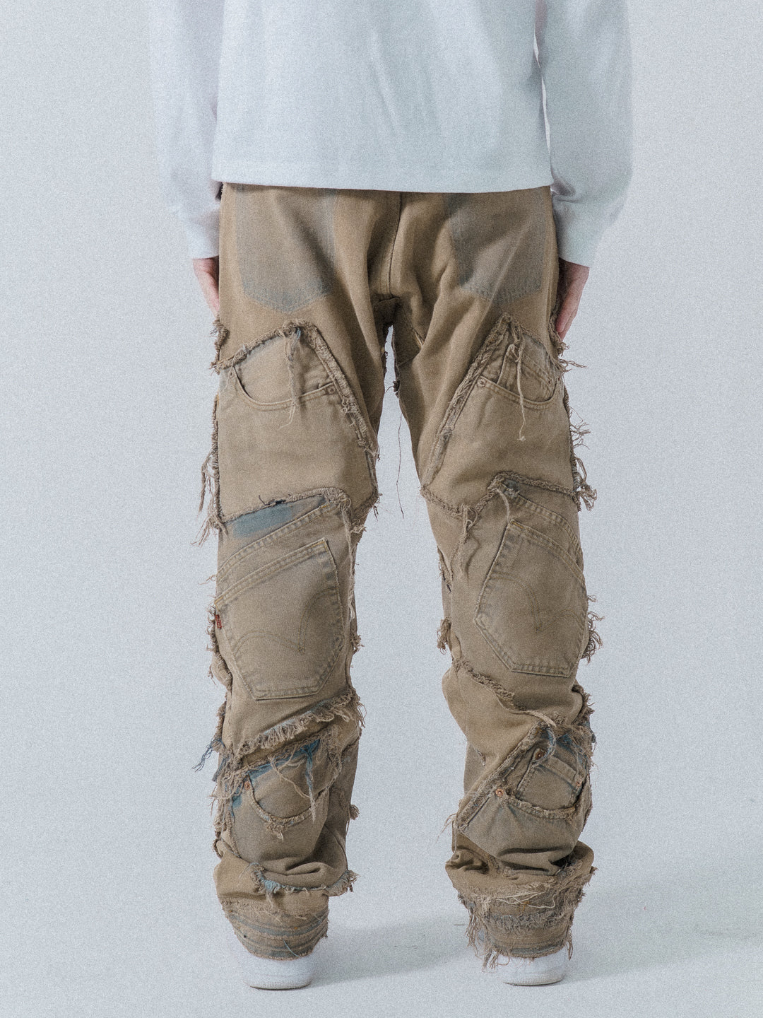 Sandwash Patchwork Denim