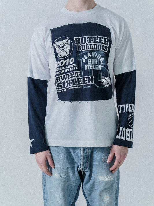 1of1 Patchwork T Shirt White Bulldogs