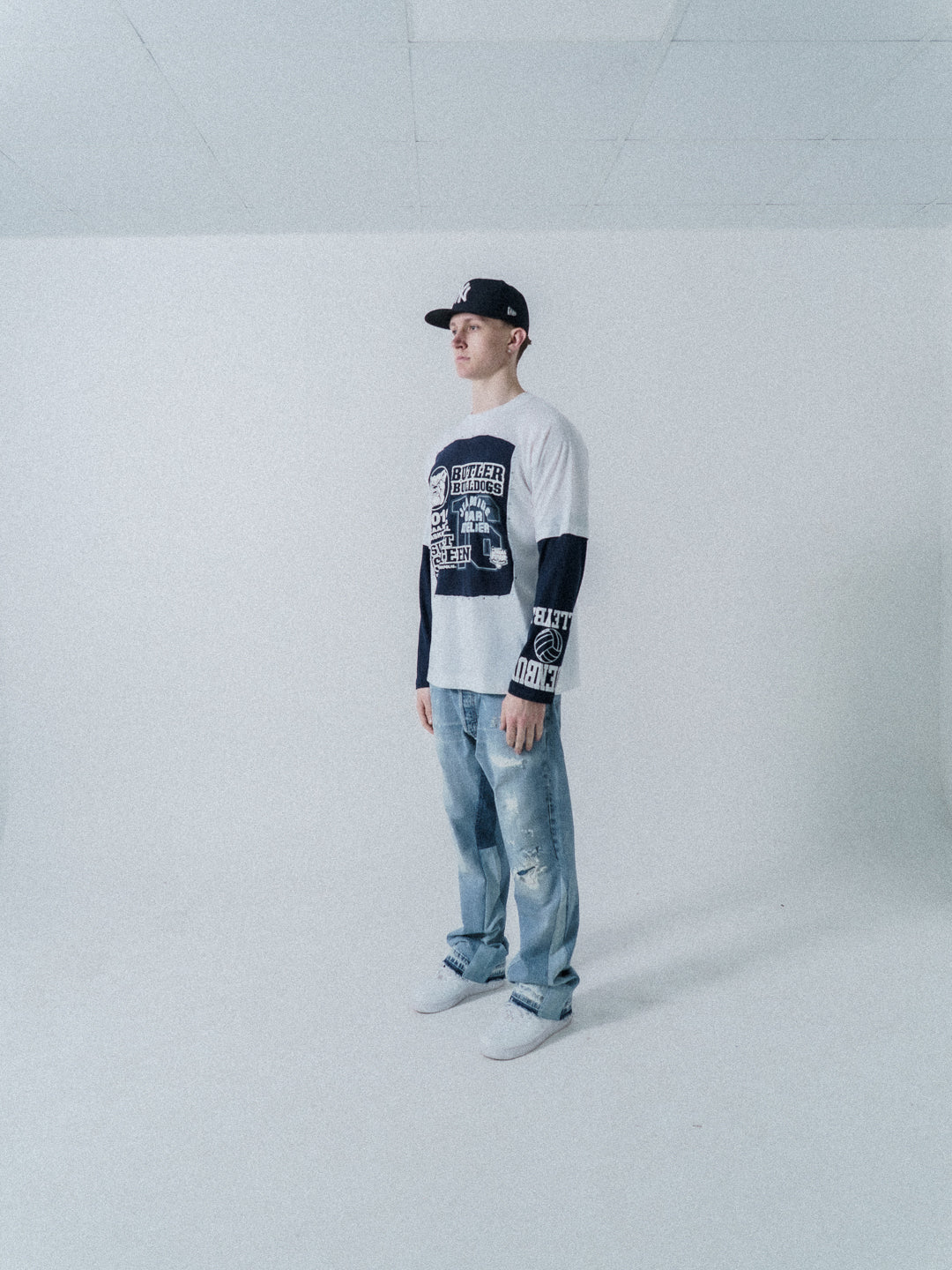 1of1 Patchwork T Shirt White Bulldogs