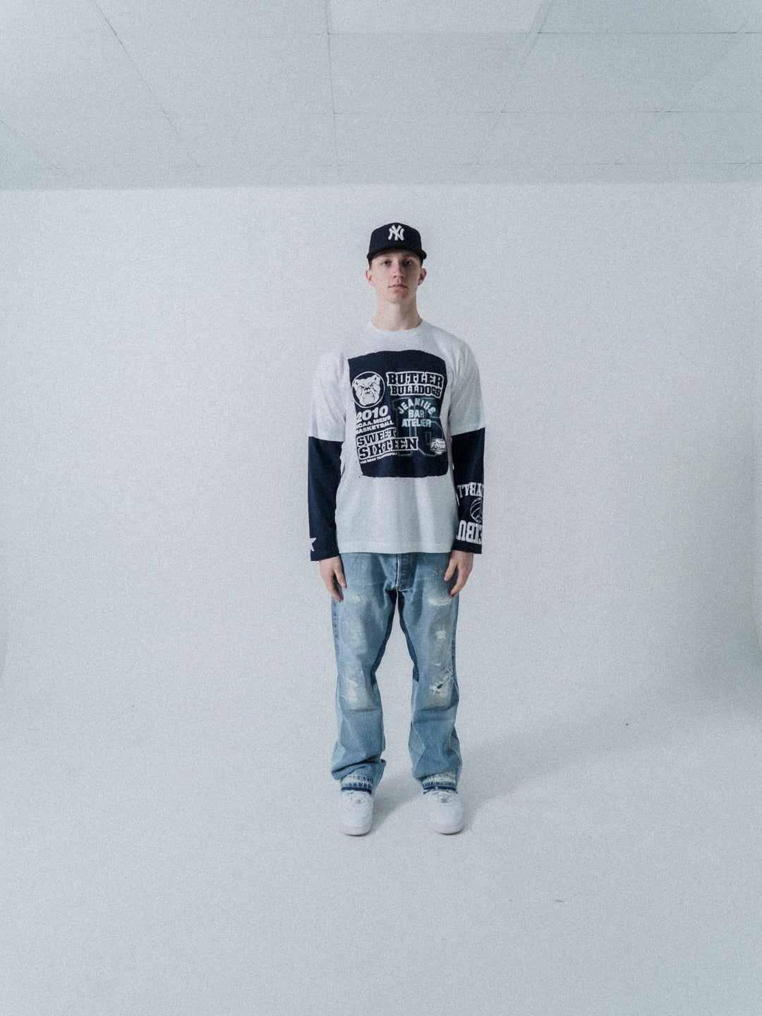 1of1 Patchwork T Shirt White Bulldogs