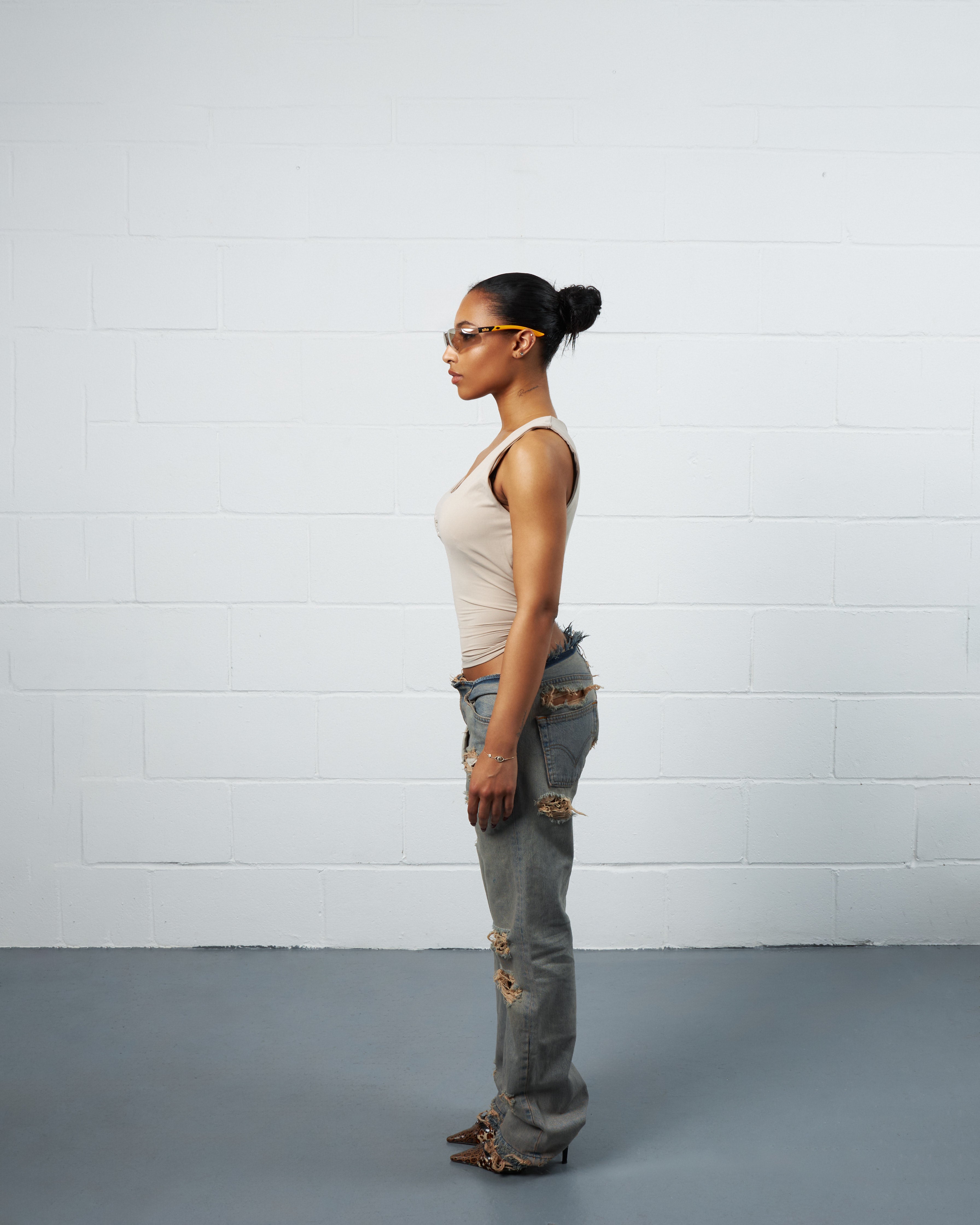 SANDWASH NO-WAIST TRASHER DENIM-thumbmail-5