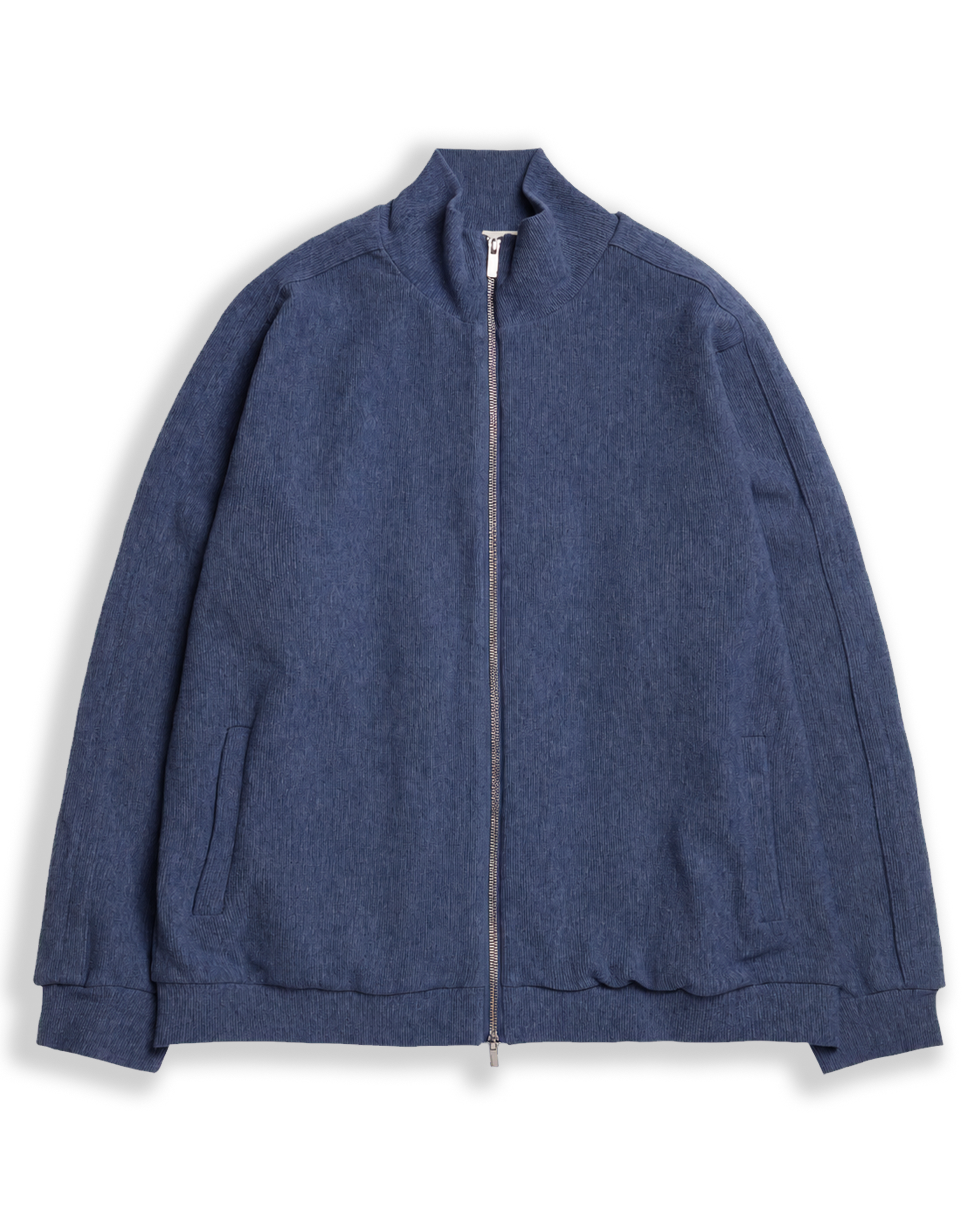 Ottoman Track Jacket - Wavy Navy