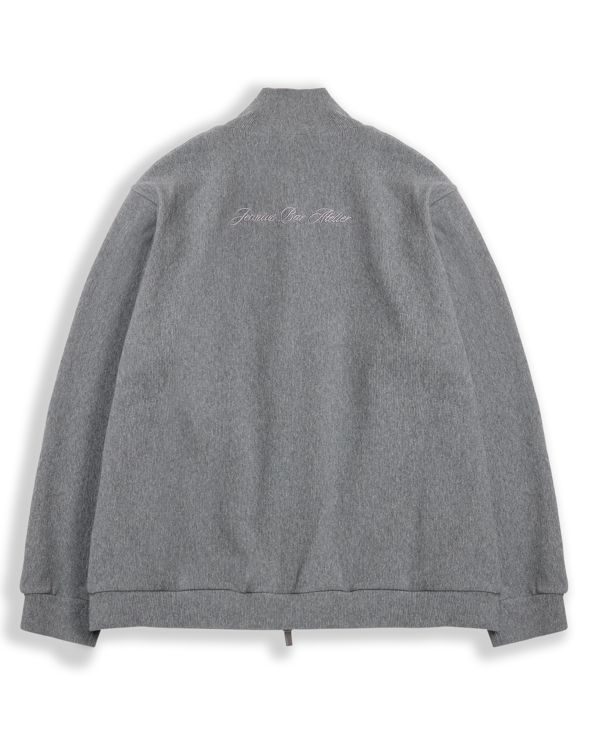Ottoman Track Jacket Melange Grey-thumbmail-3