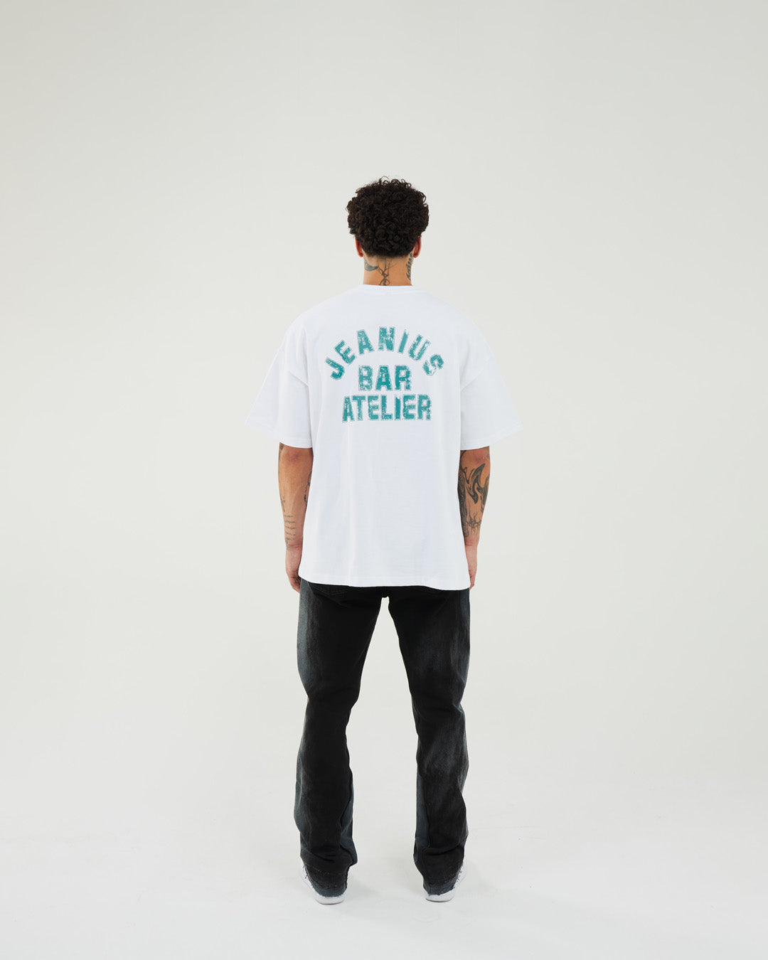 Varsity T-Shirt - White/ Emerald