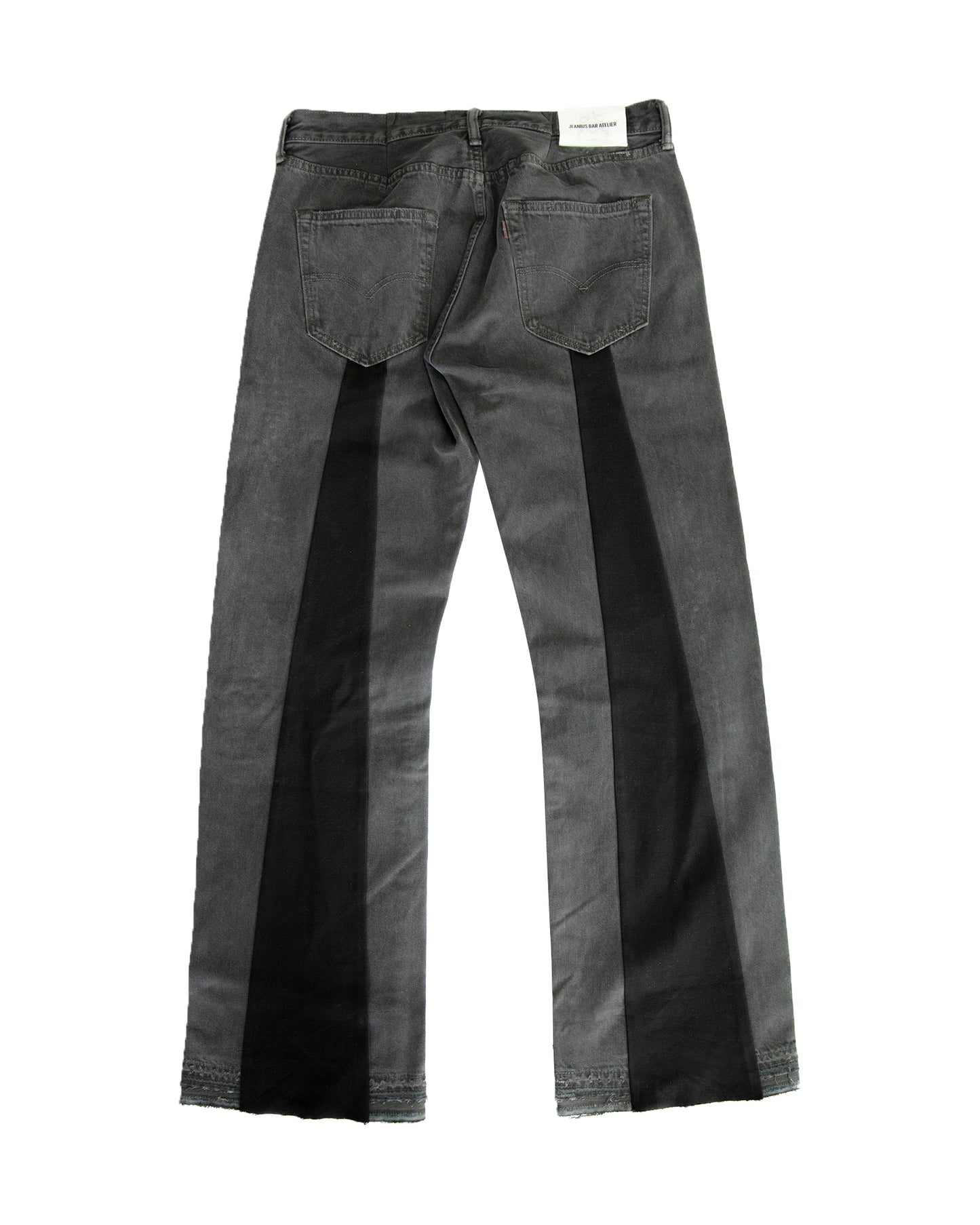 Western Stud Arch Denim California Charcoal