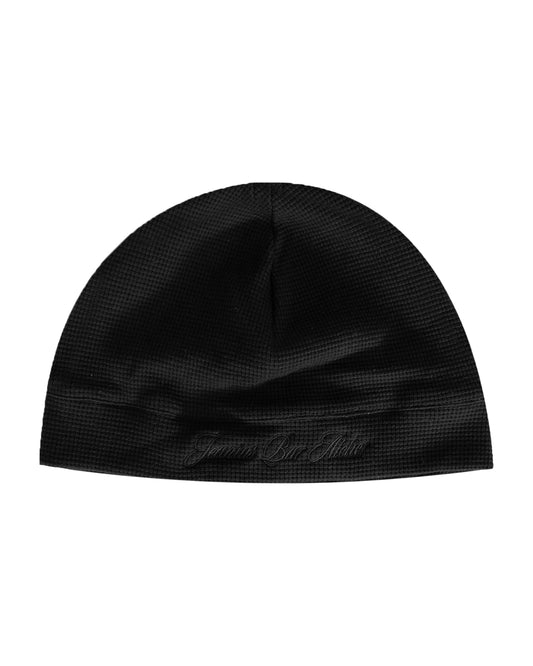 Waffle Beanie Black