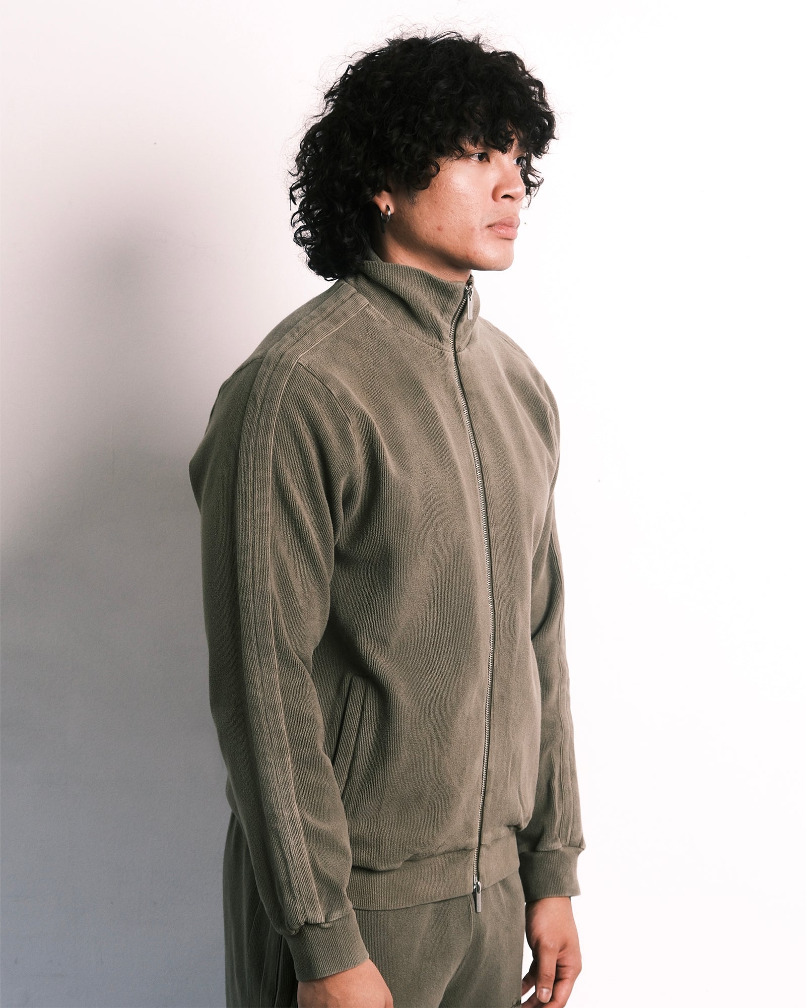 Ottoman Track Jacket Vintage Khaki-thumbmail-5
