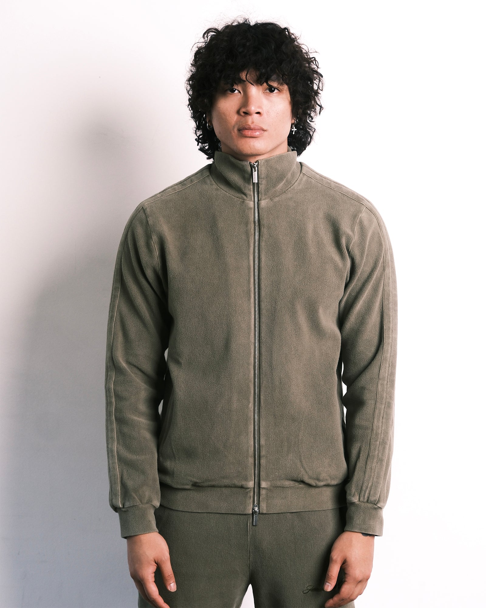 Ottoman Track Jacket Vintage Khaki-thumbmail-2