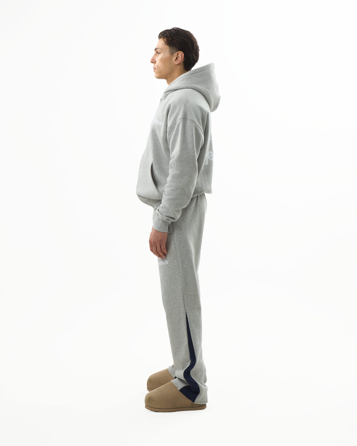 TEAM JEANIUS FLARE JOGGER GREY