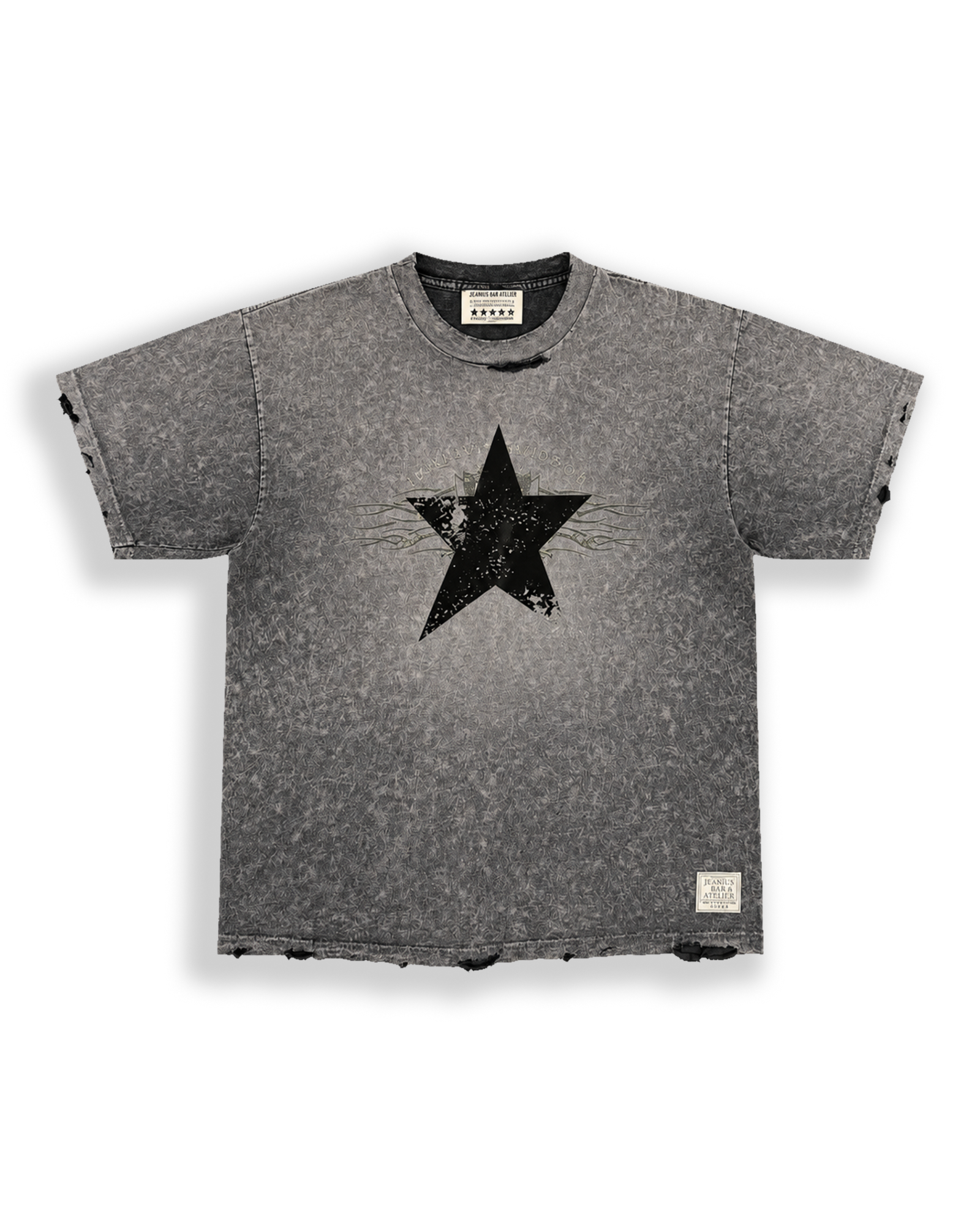 ONE OF ONE HARLEY DAVIDSON CYCLE CITY T-SHIRT - Acid Grey front