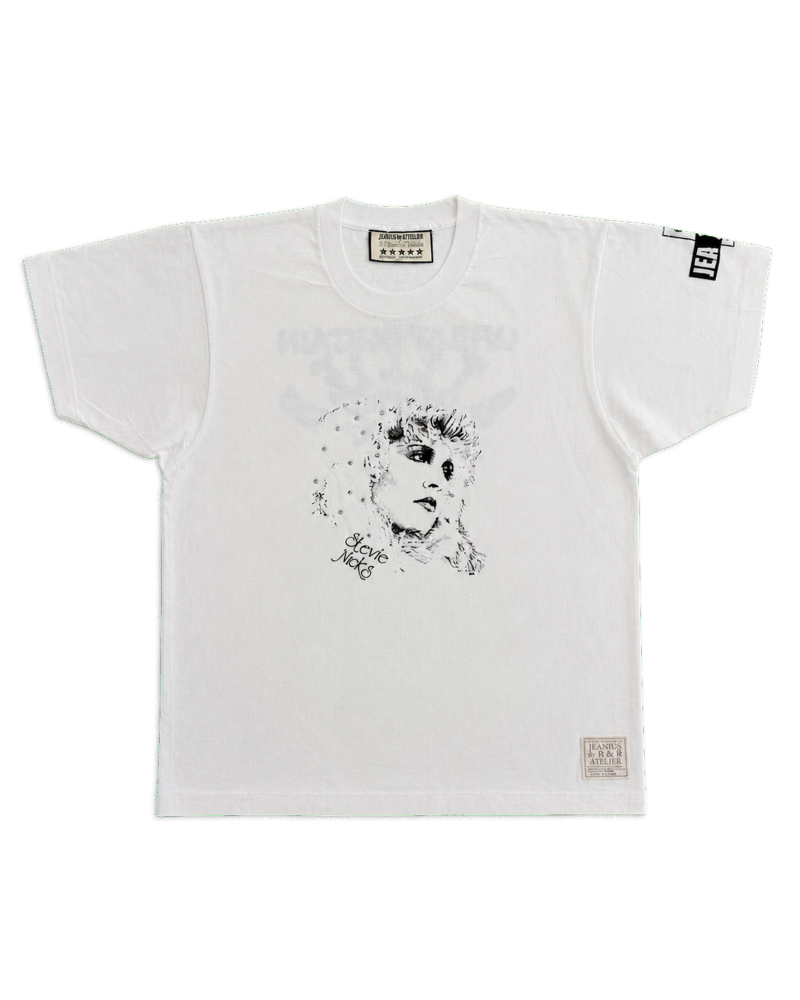 ONE OF ONE STEVIE NICKS T-SHIRT - White front