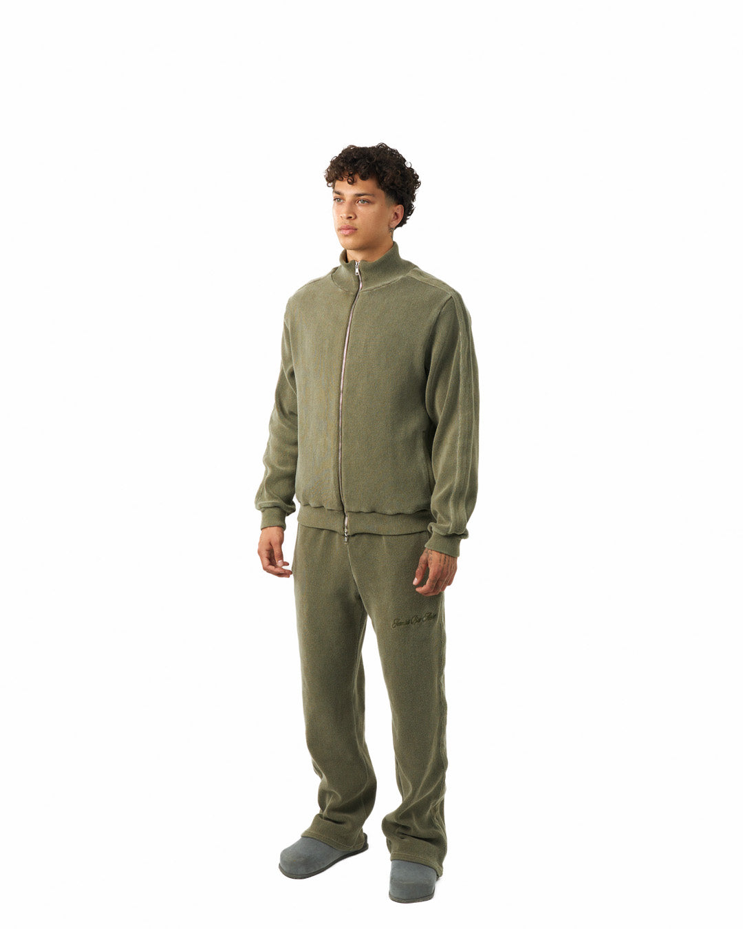 Ottoman Track Jacket - Khaki