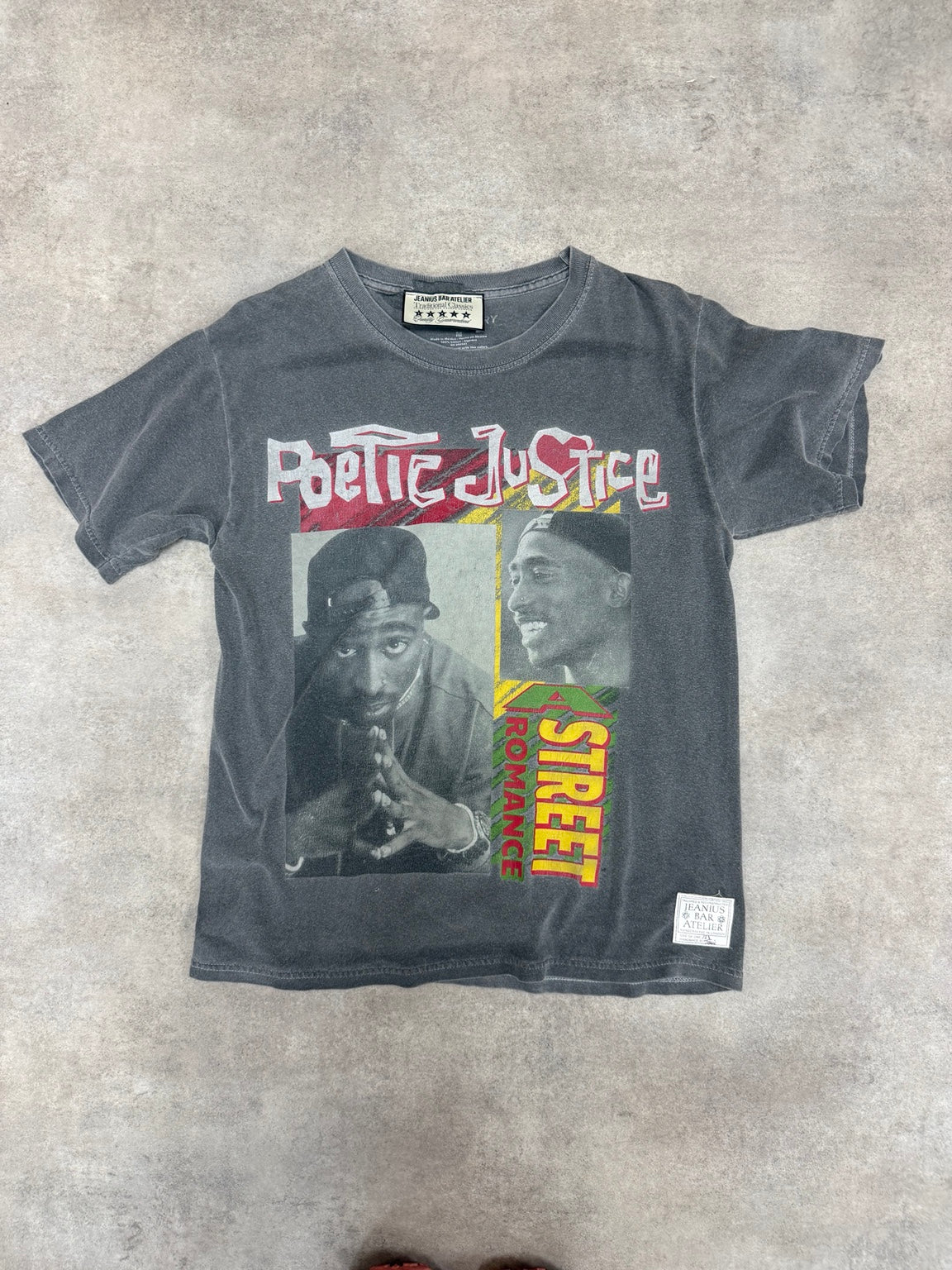 ONE OF ONE POETIC JUSTICE T-SHIRT front