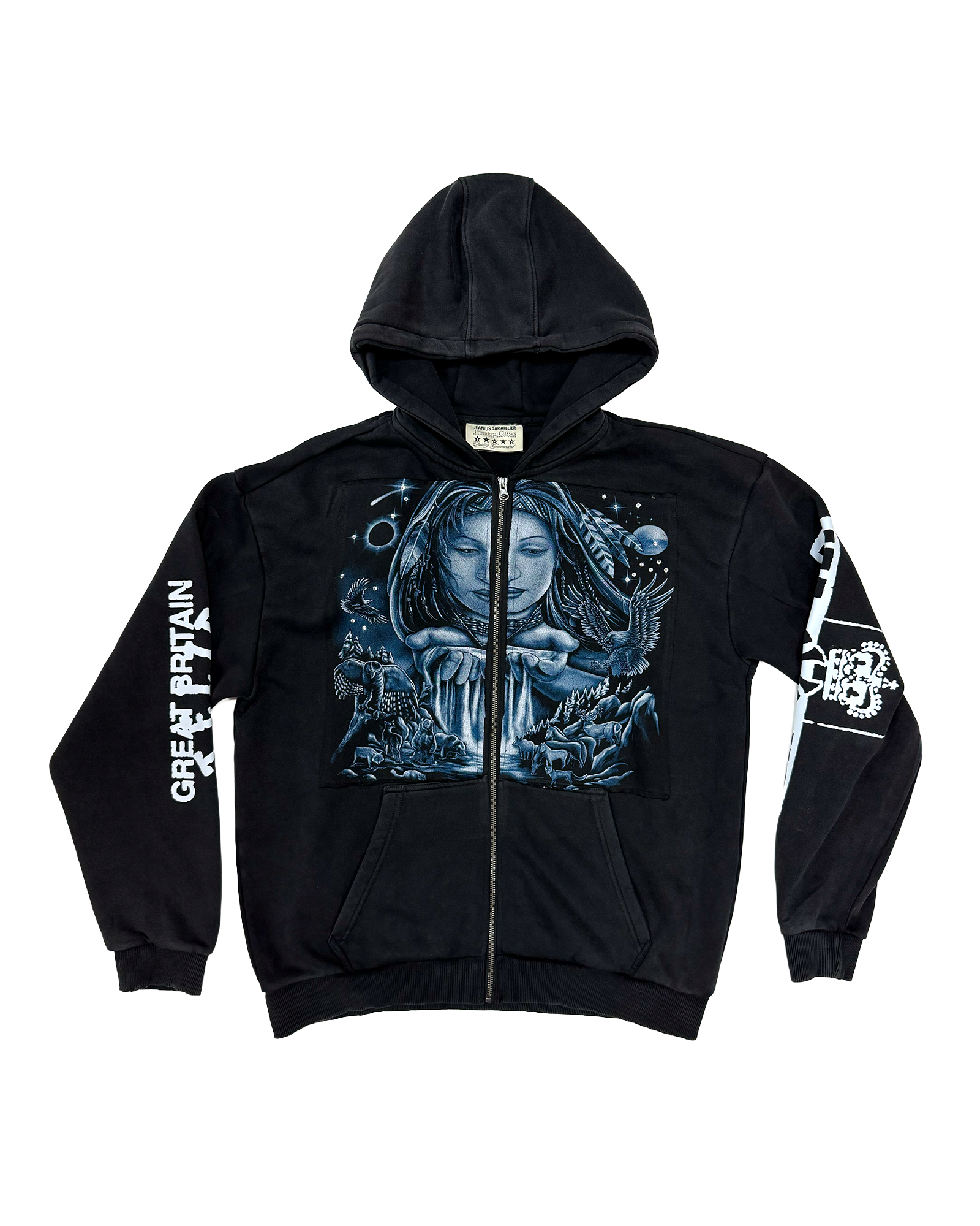 ONE OF ONE WATERFALL HOODIE