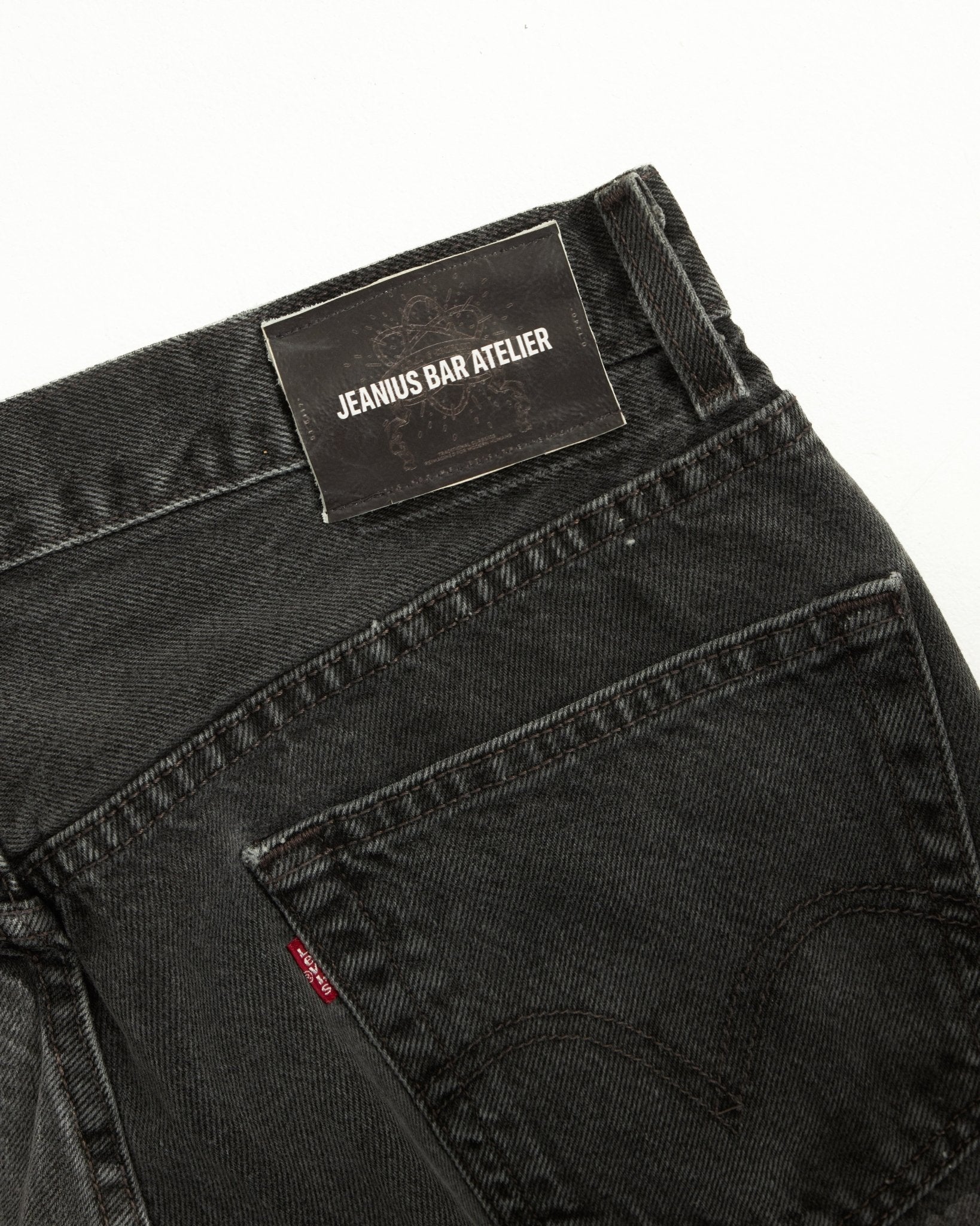 Charcoal Tri-Tone Flare Denim (DROP 001) - Jeanius Bar Atelier