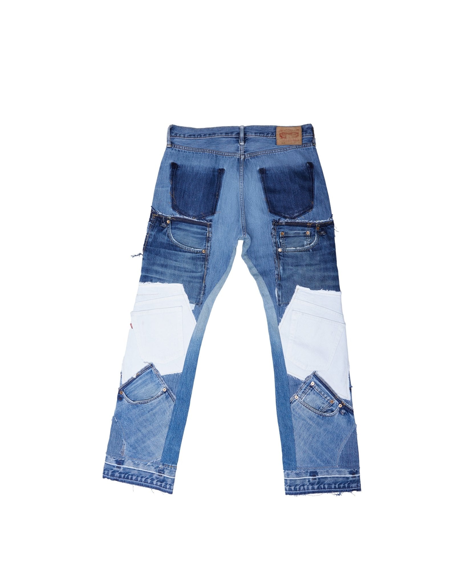Reason Men's Patchwork Denim Jeans - Macy's