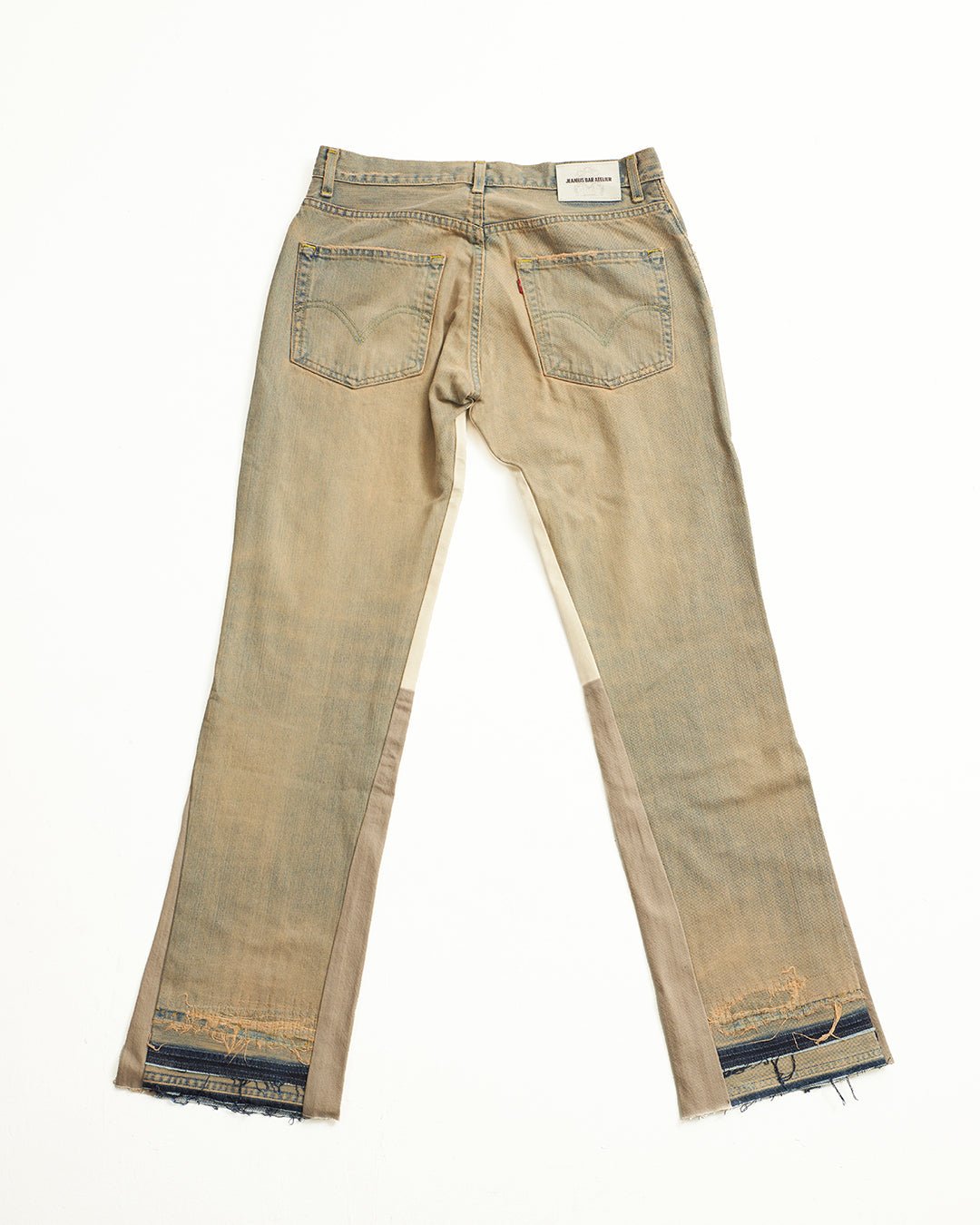 Sandwash Tri-Tone Flare Denim (DROP 001) - Jeanius Bar Atelier