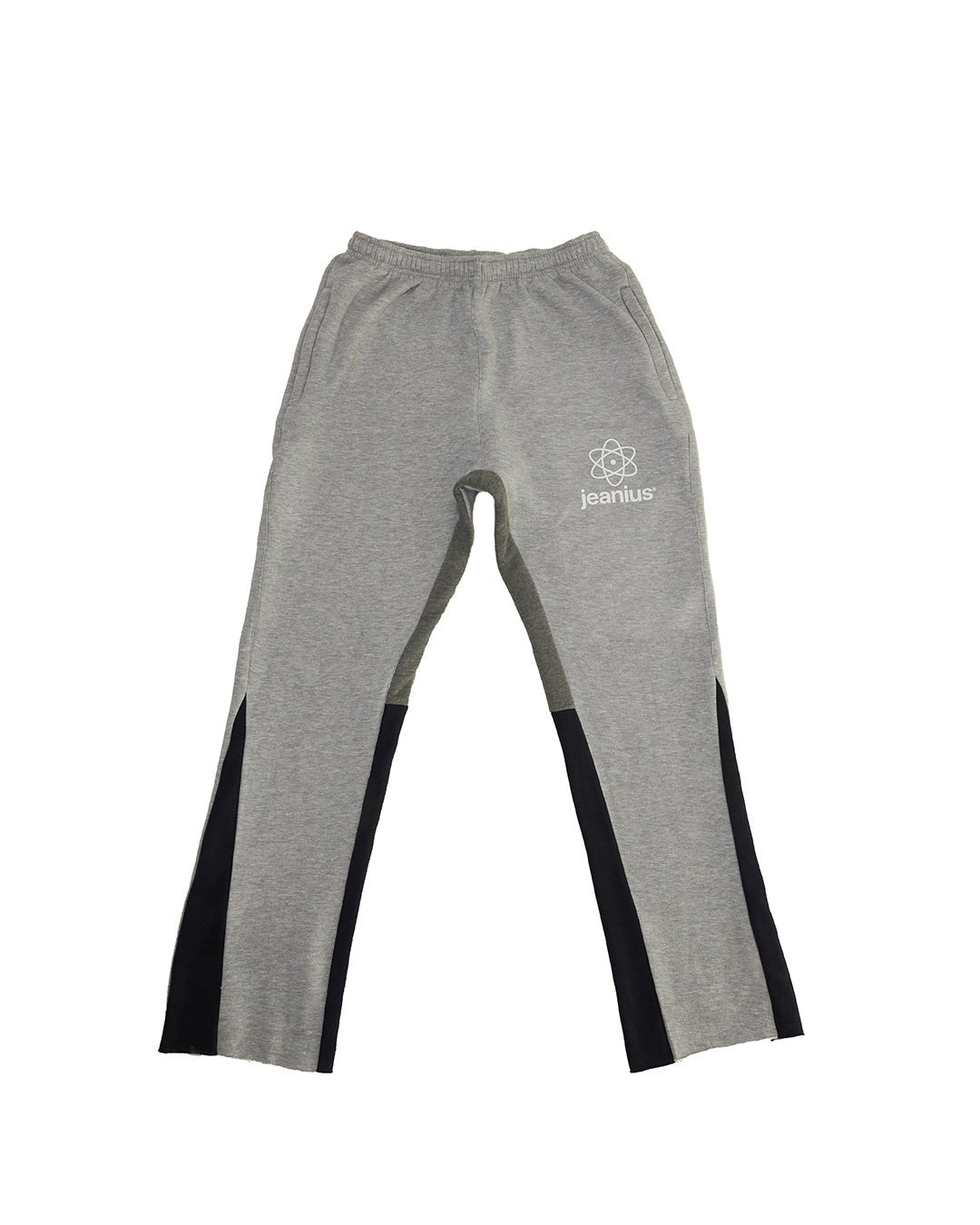 TEAM JEANIUS FLARE JOGGER GREY - Jeanius Bar Atelier